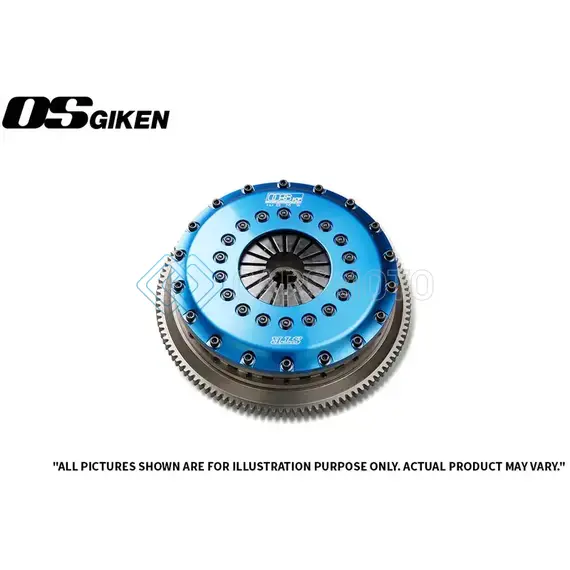 OS GIKEN BM156-CO5 BMW E36 M3 R SERIES TRIPLE PLATE W/FLOATING CENTER HUB CLUTCH