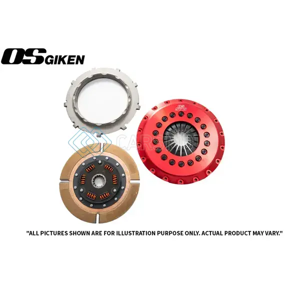 OS GIKEN FR061-AJ6 FERRARI 308/328 0 STR SERIES DAMPENED SINGLE PLATE W/SOFT DIAPHRAGM CLUTCH