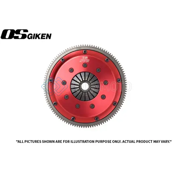 OS GIKEN MT071-BJ5 MITSUBISHI LANCER EVO 10 CZ4A STR SERIES TWIN PLATE W/SOFT DIAPHRAGM CLUTCH