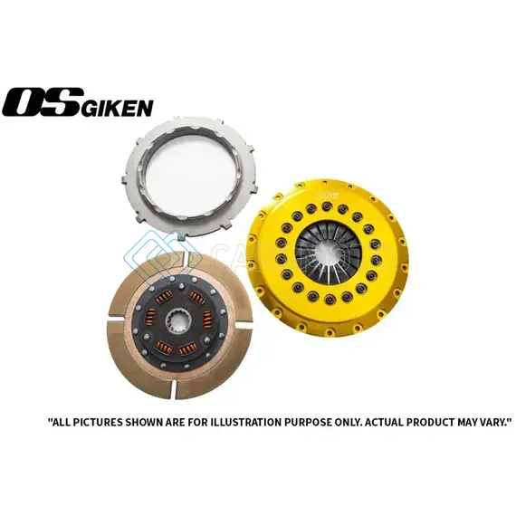 OS GIKEN NS062-AB80B NISSAN SILVIA (S15) SR20DET SUPER SINGLE ALUMINUM DAMPENED SINGLE PLATE CLUTCH KIT B