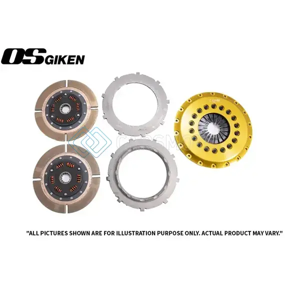 OS GIKEN TY011-BF60B TOYOTA SUPRA MA70 - 7MGTE TR TWIN PLATE CLUTCH