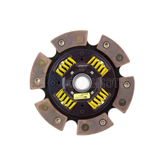 ACT 6212210 2000 HONDA S2000 6 PAD SPRUNG RACE DISC