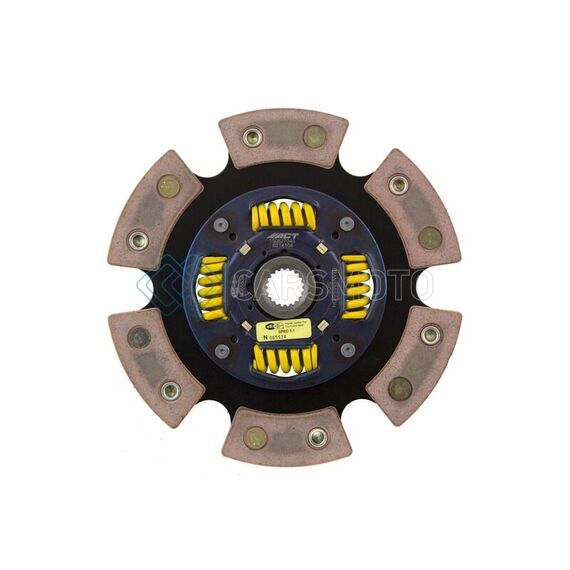 ACT 6214104 1993 HYUNDAI ELANTRA 6 PAD SPRUNG RACE DISC