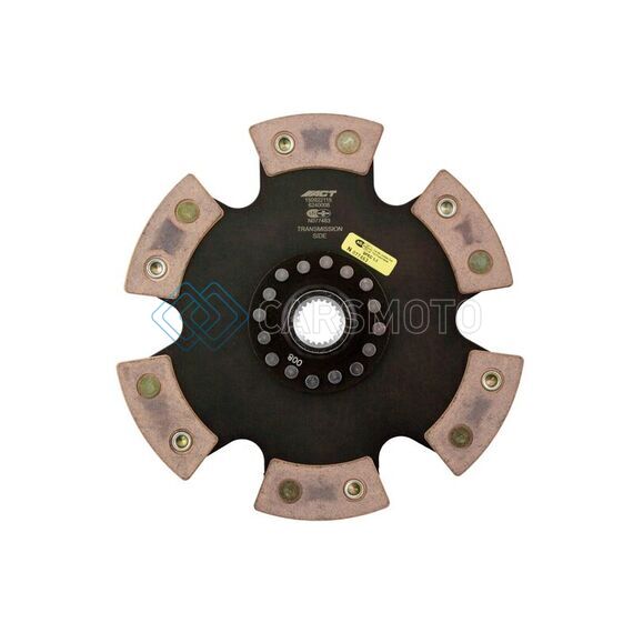 ACT 6240008 2009 MITSUBISHI LANCER 6 PAD RIGID RACE DISC