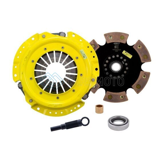 ACT NX4-HDR6 1991 NISSAN 240SX HD/RACE RIGID 6 PAD CLUTCH KIT