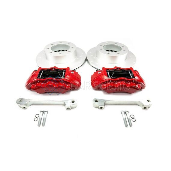 ALCON BKF1559AX52 2017+ FORD F250-F350 363X38MM ROTORS 6 PISTON BRAKE KIT - FRONT