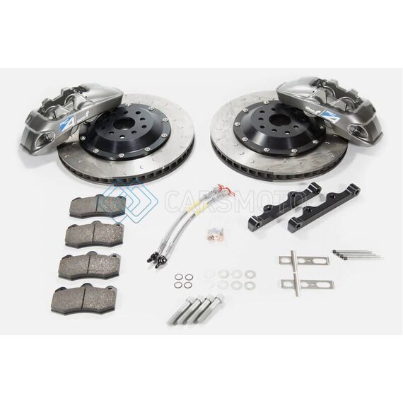 ALCON BKR6959B04 2009+ NISSAN GT-R R35 380X33MM ROTOR 4 PISTON CALIPER RC4 REAR AXLE KIT - GREY