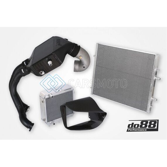 DO88 BIG-250-WC-SS 15-20 BMW M3/M4 (F8X) BIGPACK INTERCOOLER KIT W/INTERCOOLER + PIPES + RADIATORS