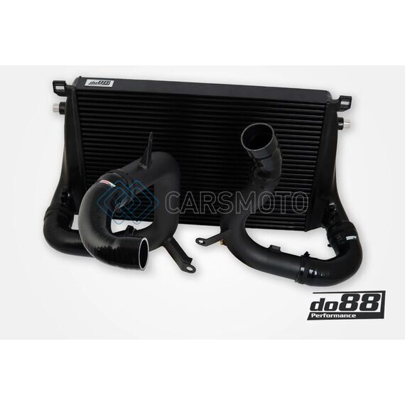 DO88 BIG-340-2-S VAG 2.0T EA888 GEN4 (245HP) BIGPACK INTERCOOLER KIT W/BLACK HOSES