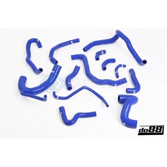 DO88 DO88-KIT133B 98-02 AUDI S4/RS4 2.7L BITURBO (B5) RADIATOR HOSES - BLUE