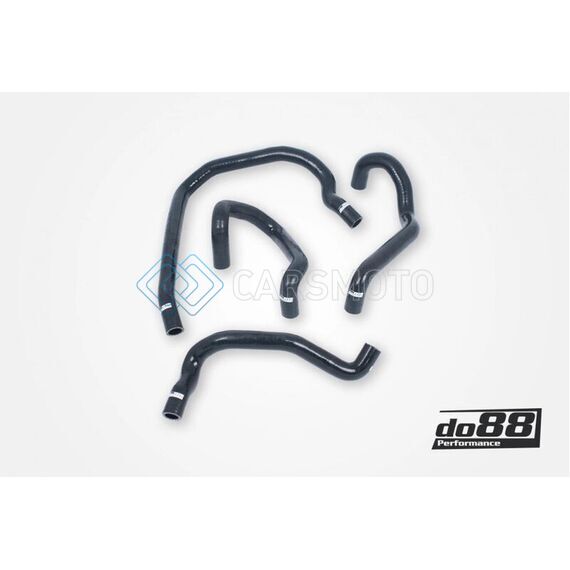 DO88 DO88-KIT188S AUDI/SEAT/VOLKSWAGEN 2.0T (MQB) REMOTE RADIATOR COOLANT HOSES (LEFT) - BLACK