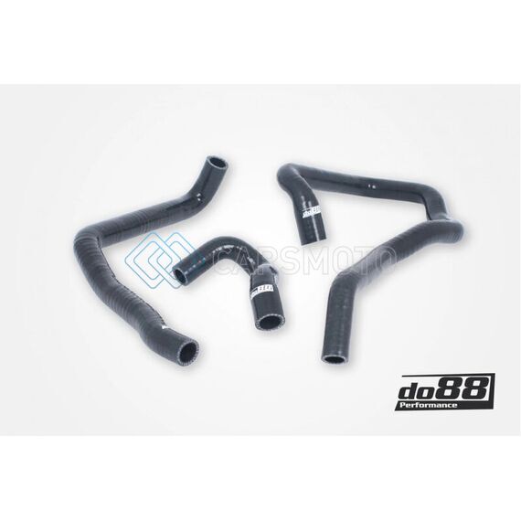 DO88 DO88-KIT189S AUDI/SEAT/VOLKSWAGEN 2.0T (MQB) REMOTE RADIATOR COOLANT HOSES (RIGHT) - BLACK