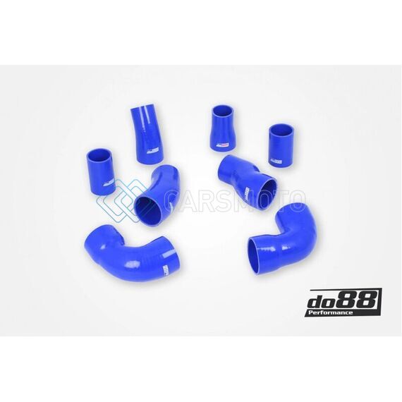DO88 DO88-KIT190B 02-04 AUDI RS6 4.2L BITURBO (C5) PRESSURE HOSES - BLUE