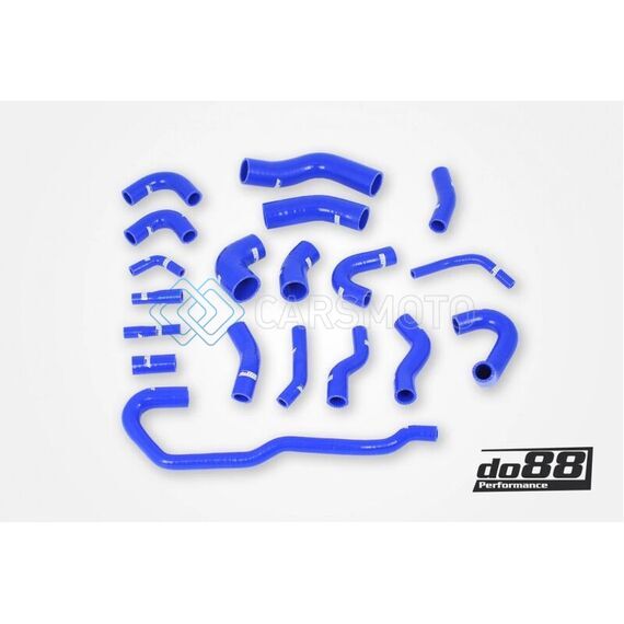 DO88 DO88-KIT191B 02-04 AUDI RS6 4.2L BITURBO (C5) COOLANT HOSES - BLUE