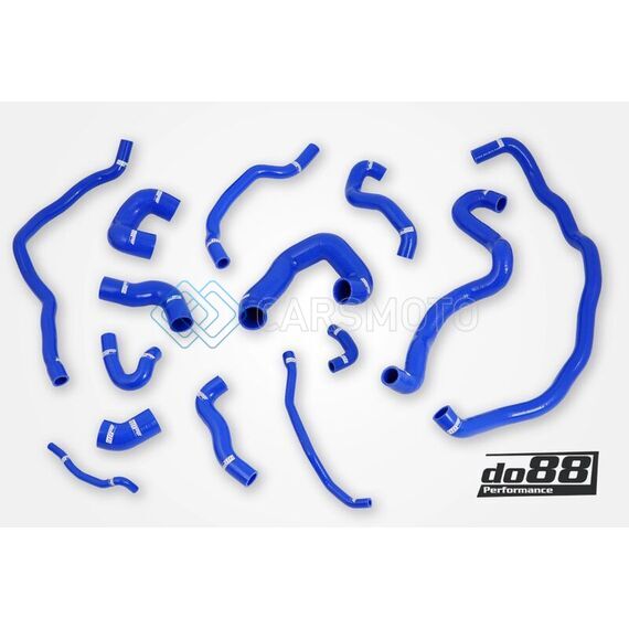 DO88 DO88-KIT222B 07-10 BMW 135I/335I N54 (E82/E88/E9X) COOLANT HOSES - BLUE