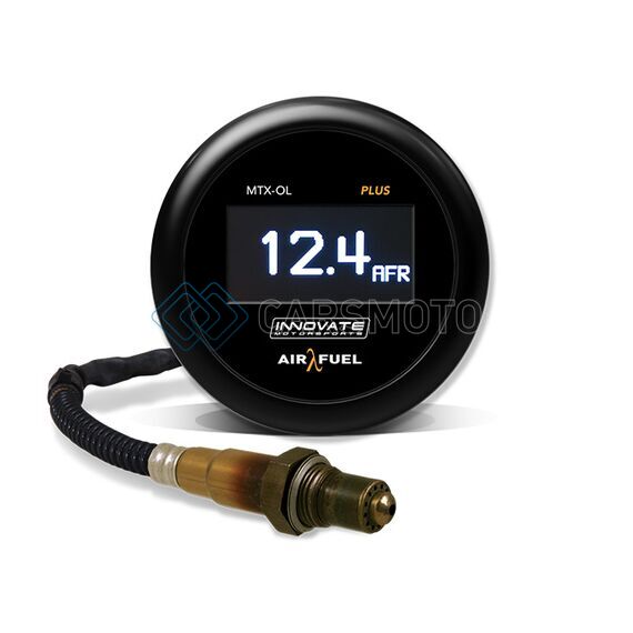 INNOVATE 39350 MTX-OL PLUS WIDEBAND DIGITAL AIR/FUEL RATIO OLED GAUGE KIT 8FT W/O2 SENSOR