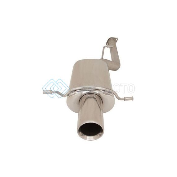 TURBO XS FXT04-RMA 04-08 FORESTER XT AXLE BACK 4IN POLISHED STAINLESS TIP MUFFLER