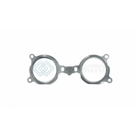 TURBO XS GIM-U-EJ2025 04-21 SUBARU STI (EJ20/EJ25) UPPER INTAKE MANIFOLD RUBBER COATED SS GASKET (PAIR)
