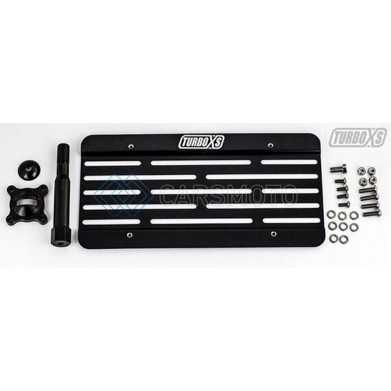 TURBO XS TOWTAG-R35 09-17 NISSAN GT-R TOWTAG LICENSE PLATE RELOCATION KIT