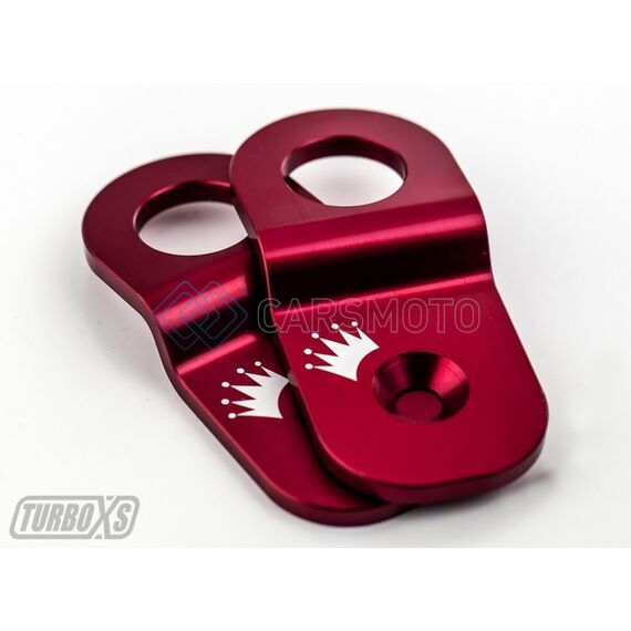 TURBO XS W15-RADSTAY-RED 15-16 SUBARU WRX/STI BILLET ALUMINUM RADIATOR STAY - RED