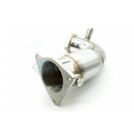 TURBO XS W22-FP-1C 22-24 SUBARU WRX 304SS FRONT PIPE W/HIGH FLOW CATALYTIC CONVERTER (FRONT SECTION)