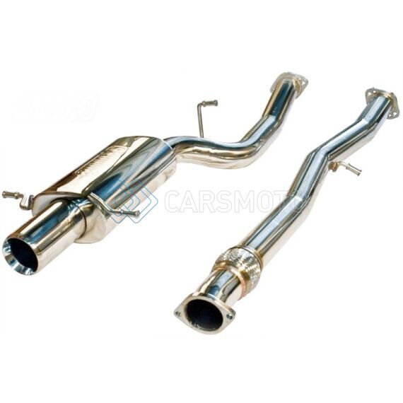TURBO XS WS02-CBE 02-07 WRX-STI CATBACK EXHAUST POLISHED TIPS