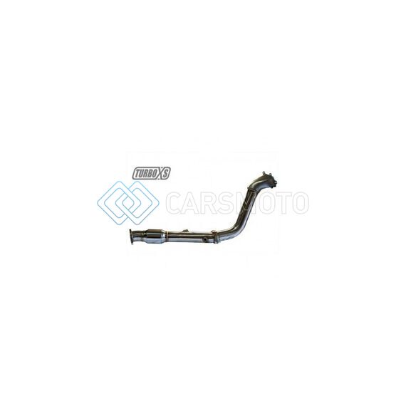 TURBO XS WS02-DPC 02-07 WRX-STI / 04-08 FORESTER XT HIGH FLOW CATTED DOWNPIPE