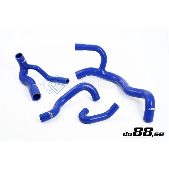 DO88 DO88-KIT54-3B-B 90-92 AUDI S2 2.2T (3B) RADIATOR HOSES - BLUE