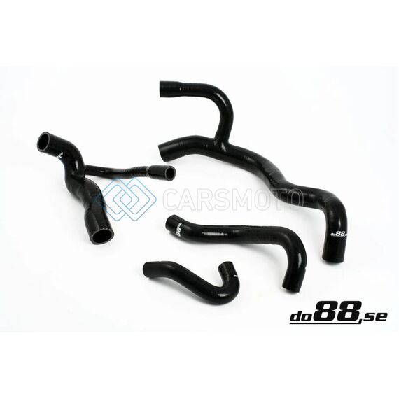 DO88 DO88-KIT54-ABY-S 92-96 AUDI S2/RS2 2.2T (ABY/ADU) RADIATOR HOSES - BLACK
