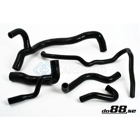 DO88 DO88-KIT67S 89-92 AUDI UR-QUATTRO 2.2T 20V RADIATOR HOSES - BLACK