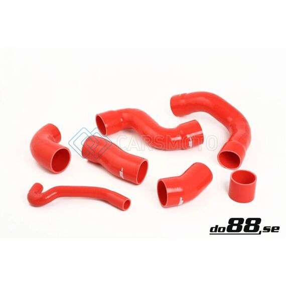 DO88 DO88-KIT79R AUDI S3/TT/SEAT LEON CUPRA R 1.8T INTERCOOLER HOSES - RED