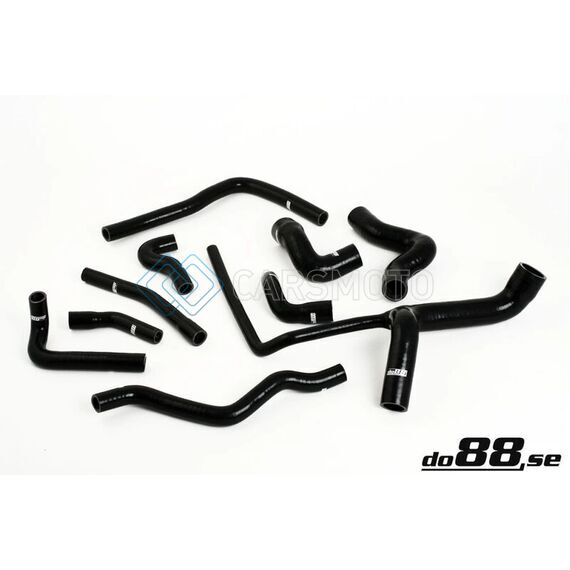 DO88 DO88-KIT97S 91-97 AUDI S4/S6/A6 2.2T C4 (AAN) RADIATOR HOSES - BLACK