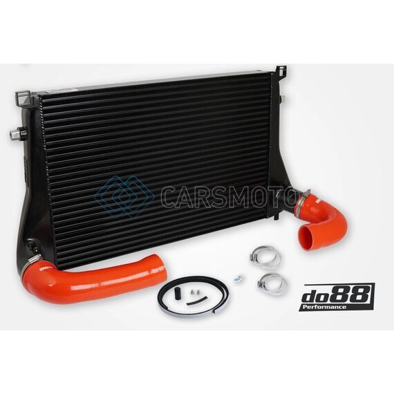 DO88 ICM-300-R AUDI/SEAT/SKODA/VOLKSWAGEN 1.8T/2.0T (MQB) INTERCOOLER W/RED HOSES