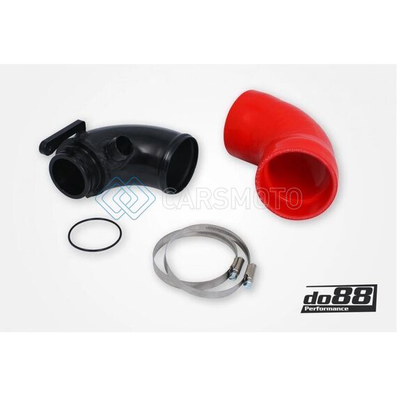 DO88 IR-130R-48-DO88 VAG 1.8/2.0 TSI (MQB) TURBO INLET PIPE RED HOSE OEM TURBO AIRBOX