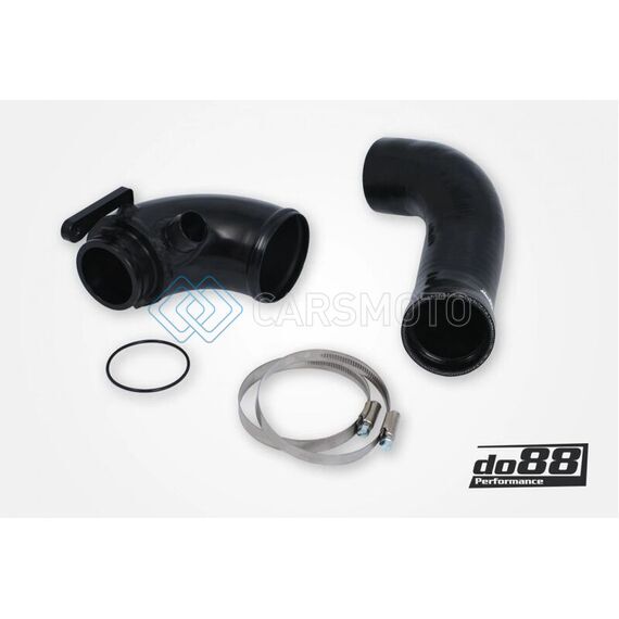 DO88 IR-130S-53-OEM VAG 1.8/2.0 TSI (MQB) TURBO INLET PIPE BLACK HOSE HYBRID TURBO OEM AIRBOX