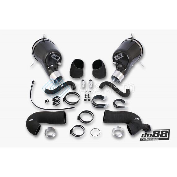 DO88 LF-160-ST-80-212 19-25 PORSCHE 911 CARRERA (992.1/992.2) INDUCTION SYSTEM W/80MM OUTLET & TURBO INLET HOSES