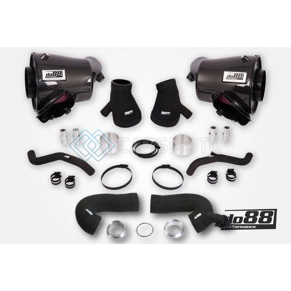 DO88 LF-210-ST-66-212 2020+ PORSCHE 911 TURBO/TURBO S (992.1) INDUCTION SYSTEM W/66MM OUTLET & TURBO INLET HOSES