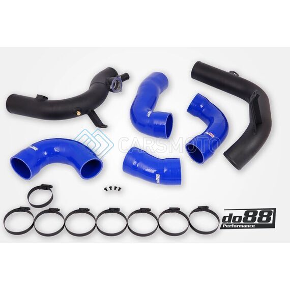 DO88 TR-340-DO88-1-B VAG 2.0 TSI EA888 GEN4 (300HP+) INTERCOOLER PRESSURE PIPES BLUE HOSES