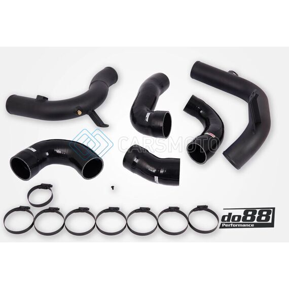 DO88 TR-340-DO88-2-S VAG 2.0 TSI EA888 GEN4 (245HP) INTERCOOLER PRESSURE PIPES BLACK HOSES