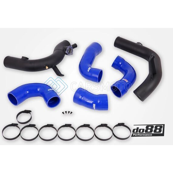 DO88 TR-340-OE-1-B VAG 2.0 TSI EA888 GEN4 (300HP+) OEM INTERCOOLER PRESSURE PIPES BLUE HOSES