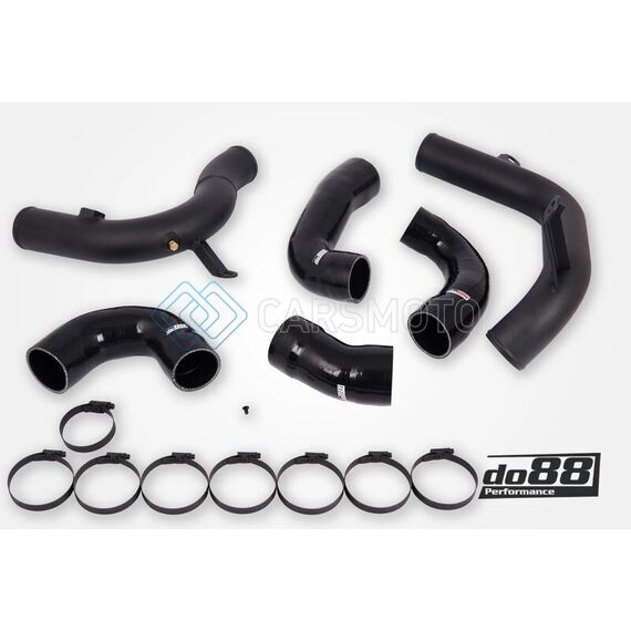 DO88 TR-340-OE-2-S VAG 2.0 TSI EA888 GEN4 (245HP) OEM INTERCOOLER PRESSURE PIPES BLACK HOSES