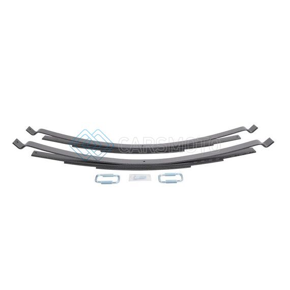HELLWIG 3527 LATE MODEL DODGE/FORD/GM LP- TO 3500LB LEVEL LC 4 LEAF STACK HELPER SPRING W/O MOUNTING KIT