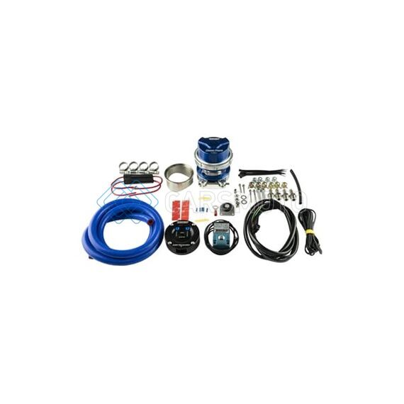 TURBOSMART TS-0304-1001 BOV CONTROLLER KIT (CONTROLLER + CUSTOM RACEPORT) BLUE