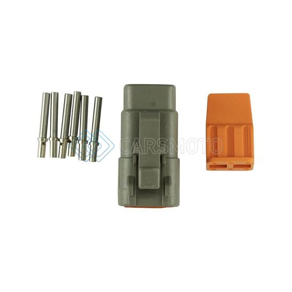 TURBOSMART TS-0550-3126 EGATE 6 WAY SENSOR PLUG KIT (DTM CONNECTOR)