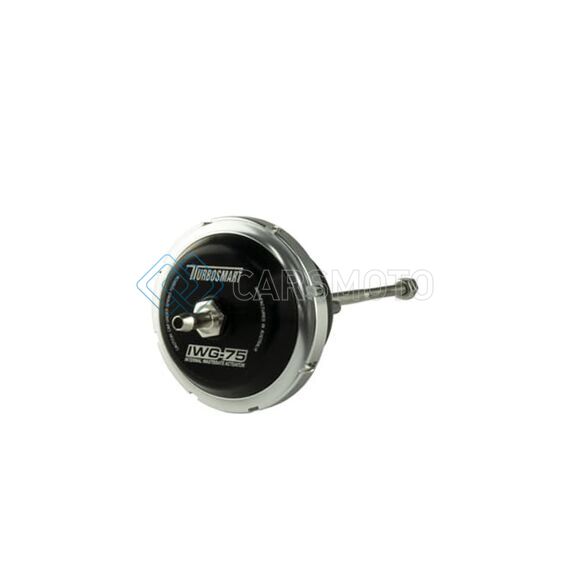 TURBOSMART TS-0620-2142 UNIVERSAL IWG75 BORG WARNER EFR B1 TWIN SCROLL 140MM ROD BLACK 14PSI IWG