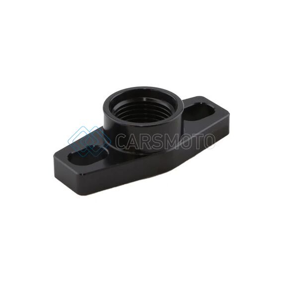 TURBOSMART TS-0804-1010 BILLET TURBO DRAIN ADAPTER W/ SILICON O-RING 38-44MM SLOTTED HOLE (UNIVERSAL FIT)