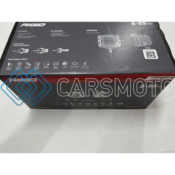 RIGID 262213 СВЕТОДИОДНЫЕ ФАРЫ D-SS PRO (7 СВЕТОДИОДОВ) ДАЛЬНИЙ СВЕТ (ПАРА)