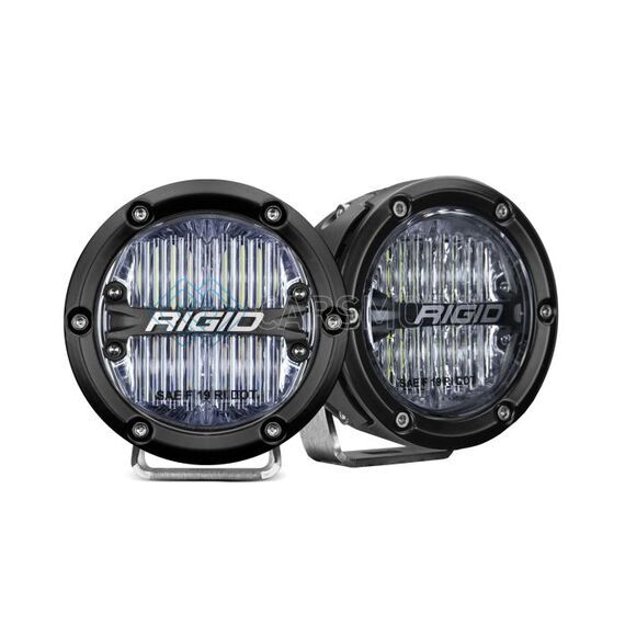 RIGID 36120 ПРОТИВОТУМАННЫЕ ФАРЫ 360 SERIES 4″ SAE БЕЛЫЙ СВЕТ (ПАРА)