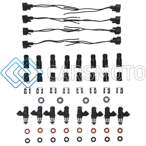 DEATSCHWERKS 16M-LS-1500-8 1500CC - LS INJECTOR KIT