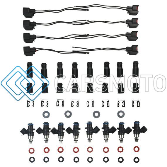DEATSCHWERKS 16U-LS-0700-8 700CC - LS INJECTOR KIT